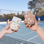 Gobelet avec Paille Personnalisé avec Nom Design Pickleball Cadeau d'Équipe pour Amoureux de Sport