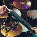 Personalized Multicolor Portable Leather Drumstick Bag with 1-2 Names and Detachable Wrist Strap Music Drum Accessory Birthday Gift for Drummer