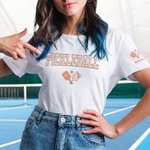 Personalized Retro Flower Pickleball Paddles Design Crewneck T-Shirt Sweatshirt with Name Ball Game Birthday Gift for Pickleball Lover