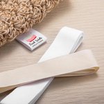 Personalisierte Näh-Etikette mit Namen und Text aus 100% Baumwolle für Kleidung Handgemacht 50 Stück Set Geschenk für Strick- und DIY-Liebhaber