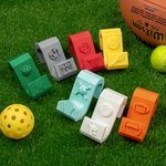Personalised Multicolour Pickleball Baseball Ball Bag Hook Fence Hanging with Name 3D Print Sport Accessories Gift for Ball Game Lover
