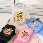 Ramo de flores personalizado Nombre de la tapa de graduación Botella de agua Bolsa para 40oz Stanley Vaso Regalo de graduación para graduados