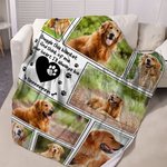 Personalised Snuggle This Blanket And Think Of Me Pet 8 Photos Soft Blanket with Name Birthday Memorial Gift for Pet Lover