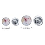 Personalised Photo Lapel Pin Memorial Boutonniere Pin Wedding Father's Day Gift for Men Groomsmen