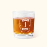 Vaso de Whisky de 10oz con Escudo de Casco de Bombero Personalizado Grabado con Número de Rango y Texto Regalo de Cumpleaños y Agradecimiento para Bom