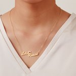 Personalisierte zierliche zwei Namen Halskette mit Geburtsstein und Herz Geburtstag Valentinstag Muttertag Geschenk für Frauen