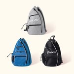 Mochila deportiva personalizada de gran capacidad Pickleball ajustable con nombre Regalo de cumpleaños de vuelta al cole para un amante del deporte