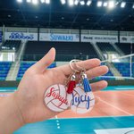 Personalized Sport Theme Volleyball Tassel Acrylic Keychain Bag Charm with Name Set of 2 Birthday Team Gift for Volleyball Lovers