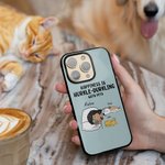 Personalisierte HURKLE-DURKLING Handyhülle mit Namen Haustieren Tough Case für iPhone Geburtstag Geschenk für Tierliebhaber