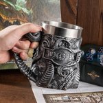 Tazza Personalizzata Cthulhu in Acciaio Inossidabile da 20 oz con Nome Inciso Regalo di Compleanno per i Fan di Cthulhu
