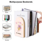 Henkilökohtainen 1 pari Pencil Coquette Bow Heavy Duty Wood Bookends kanssa nimi takaisin kouluun arvostus lahja opettajalle
