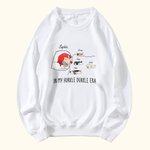 Personalized In My Hurkle Durkle Era Girl Dog Cat T-shirt Sweatshirt Hoodie with Name Birthday Anniversary Gift for Pet Lover