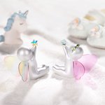 Personalised Birthstone Sleeping Baby Sculpture with Butterfly or Angel Wings Miscarriage Pregnancy Infant Loss Sympathy Gift for Mom