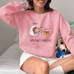 Personalized In My Hurkle Durkle Era Girl T-shirt Sweatshirt Hoodie with Names Birthday Anniversary Gift for Pet Lover