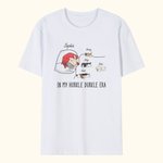 Personalized In My Hurkle Durkle Era Girl T-shirt Sweatshirt Hoodie with Names Birthday Anniversary Gift for Pet Lover