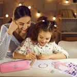 Personalisierte niedliche Macaron Farbe DIY Journal Kit Briefpapier Set mit Namen zurück zu Schule Geburtstag Geschenk für Teenager-Mädchen