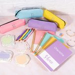 Personalisierte niedliche Macaron Farbe DIY Journal Kit Briefpapier Set mit Namen zurück zu Schule Geburtstag Geschenk für Teenager-Mädchen