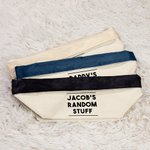 Personalisierte einfachen Stil Daddy's Random Stuff Organizer faltbare Aufbewahrungstasche mit Text lustig Vatertag Geburtstag Geschenk für Männer