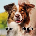 Personalisiertes Schnell-Trocknendes Strandtuch Stark-Saugfähiges Strandtuch mit Haustierporträt und Namen Urlaub Party Geschenk für Tierliebhaber