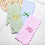 Personalisierte gestickte Monogramm Neugeborenen Bogen Schärpe Mutterschaft Fotografie Prop Baby Dusche Geschenk für Neugeborene Mütter