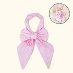 Personalisierte gestickte Monogramm Neugeborenen Bogen Schärpe Mutterschaft Fotografie Prop Baby Dusche Geschenk für Neugeborene Mütter