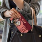 Personalized Heart Pet Photo In My Pet Mom Era Leather Women Wallet with Name Birthday Memorial Gift for Cat Dog Pet Lover