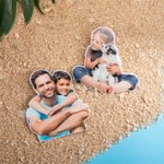 Personalisierte Charakter Foto Acryl Taste Charme Accessoire für Bogg Reise Geburtstag Geschenk für ihn ihr