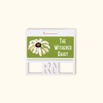 Personalised The Withered Daisy Acrylic ID Badge Buddy with Text Funny Nurse Week Gift for Nurse Doctor Medical Staff