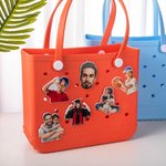 Personalisierte Charakter Foto Acryl Taste Charme Accessoire für Bogg Reise Geburtstag Geschenk für ihn ihr