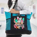 Gepersonaliseerde Medische Elementen Grote Tas met Naam Waardering Afstudeergeschenk voor Verpleegkundige Medisch Personeel Student