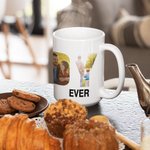 Personalisierte Best Ever Keramik Becher mit Foto Geburtstag Geschenk für Vater Großvater