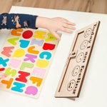 Panneau en Bois Personnalisé avec Texte Gravé Décoration de Bureau Cadeau Santé Mentale pour Autisme Psychologue Thérapeute