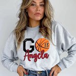 T-shirt Sweatshirt de Basket-ball Personnalisé avec Nom et Numéro Cadeau d'Anniversaire pour les Amateurs de Basket-ball