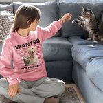 Gepersonaliseerd Gezocht voor President 1-3 Huisdier Foto T-shirt Sweatshirt met Naam Multicolor Beschikbaar Grappig Verjaardagscadeau voor dierenlief