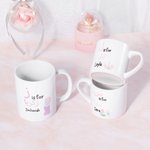 Alfabeto árabe islámico personalizado taza de cerámica con nombre musulmán Ramadán regalo para los niños