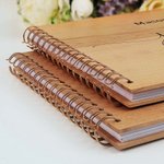 Personalized Engraved Wood Wedding Guestbook with Name Date Wedding Gift for Groom Bride