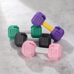 Personalized Unique 3D Printed Dumbbell Business Card Holder with Number Gym Yoga Room Opening Birthday Gift for Trainers Sport Lovers