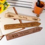 Personalisierte gravierte Blume Regenwald Luft- und Raumfahrt Muster hölzerne Lehrer Lineal mit Namen Teacher's Day Wertschätzung Geschenk für Lehrer
