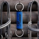 Personalized Horse Bit Cover with Name Horse Utensils Horse Bridle Warmer Birthday Gift for Horse Lover Equestrian