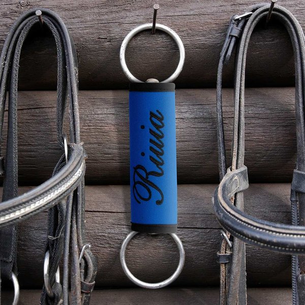 Personalized Horse Bit Cover with Name Horse Utensils Horse Bridle Warmer Birthday Gift for Horse Lover Equestrian