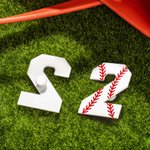 Personalized Baseball Number Acrylic Charm Bag Accessories Birthday Sport Game Gift for Baseball Lovers