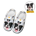 Personalizzato carino gatto cane animale domestico foto Fluffy pantofole Memorial Compleanno regalo per gli amanti degli animali donne uomini