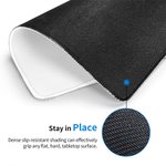 Tapis de Souris Arc-en-Ciel Personnalisé avec Nom et Dessin de la Femme Cadeau de Remerciement Retour à l'École pour Enseignante