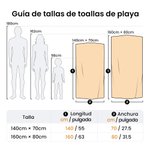 Personalizada Súper Absorbente Toalla de Playa de Secado Rápido con Nombre Flor de Nacimiento Regalo Cumpleaños Piscina Fiesta Vacación para Familiar