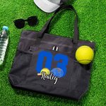 Sac de Sport Personnalisé avec Nom et Numéro Motif Balle Cadeau Anniversaire pour Amoureux de Sport