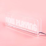 Personalized Colour Changing Acrylic Vinyl Record Storage Display Stand Birthday Gift for Music Lover