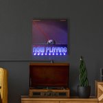 Personalized Colour Changing Acrylic Vinyl Record Storage Display Stand Birthday Gift for Music Lover