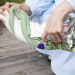 Personalisierte Lehrer Pflanze Samen, die für immer wachsen Strand Handtuch mit 1-6 Geburt Blumen super saugfähig Teacher's Day Anerkennung Geschenk f