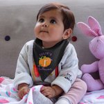 Babero Bandana Personalizado 100% Algodón con el Nombre del Bebé 1er Halloween Baby Shower Regalo para Bebés Niñas Niños