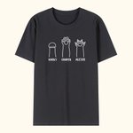 Personalized Cute Pet Paw Unisex 100% Cotton T-shirt with Pet Name Funny Birthday Gift for Cat Dog Lovers Owners